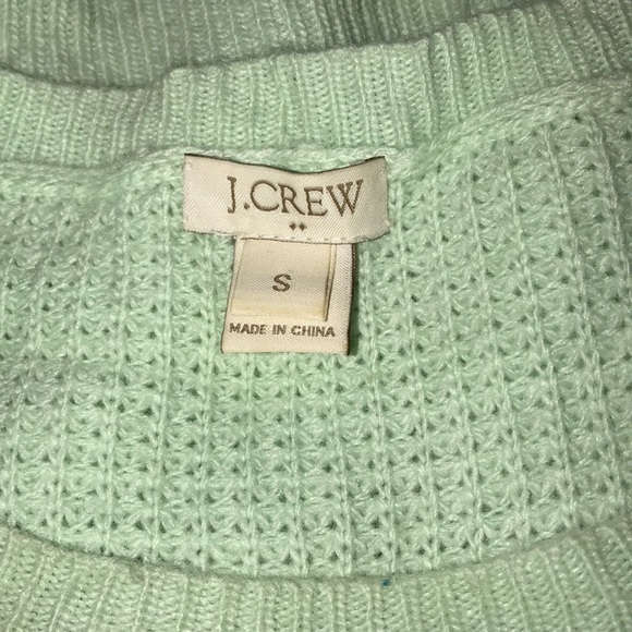 Beautiful mint Jcrew sweater - Picture 3 of 3